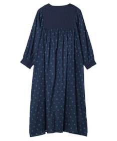 CRAFT STANDARD BOUTIQUE インド綿混キルト切替花柄ワンピース