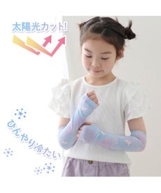 Mother garden マザーガーデン ユニコーン ひえサラ アームカバー 《ミルキーウェイ柄》