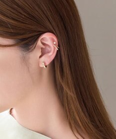 Phoebe 2ラインリッチパールビジュークリップイヤリング