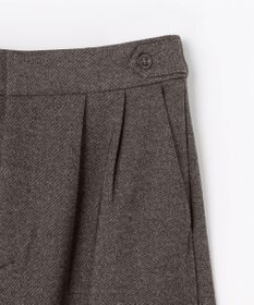 ANY L 【ウエストゴム】ライトツイードパンツ