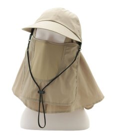 MOONBAT 【遮光100％/UVカット100％】フワクール (Fuwacool)  日差しを完全遮断バッククリボンワイドキャップ　遮光100　UV100