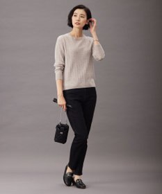 J.PRESS LADIES 【洗える】KNIT BASIC クルーネック ニット
