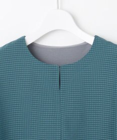 J.PRESS LADIES 【洗える】シアーサッカーチェック カットソー