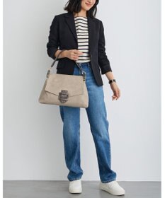 MioFIRANO バックル付きフラップトートバッグ 2WAY　FIRANO フィラノ