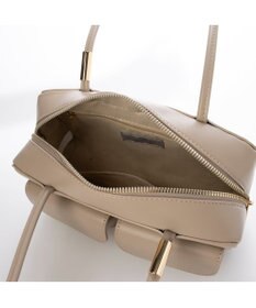 UNBILLION カシュカシュ cachecache / ダブルポケットロングハンドルボストンバッグ