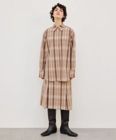 BEIGE， 【FUDGE 11月号掲載】ARUMS / チェックシャツ