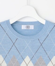 J.PRESS LADIES アーガイル ツイン ニット