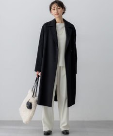 23区 MTRカシミヤビーバー チェスター コート