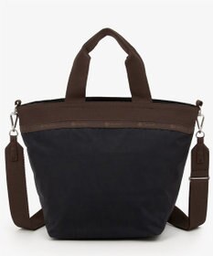 LeSportsac BUCKET TOTE/ディープシー/ダークチョコレート