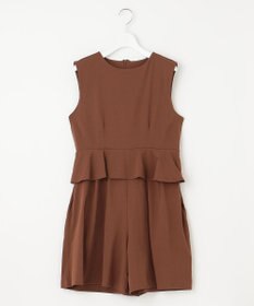 Feroux 【接触冷感・UVカット・吸水速乾】ラッシュガードペプラム オールインワン