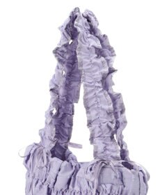 Green Parks ・ＱＵＯＮギャザーキルティングリボントートバッグ