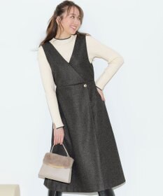 ANY SIS 【2SET】ジャンパースカート × ニット セット