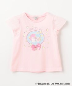 ANY KIDS 【any FAM× リトルツインスターズ 】キキ＆ララ 袖レースTシャツ