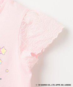 ANY KIDS 【any FAM× リトルツインスターズ 】キキ＆ララ 袖レースTシャツ