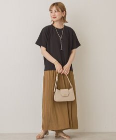 AMERICAN HOLIC ジョーゼット半袖プルオーバー