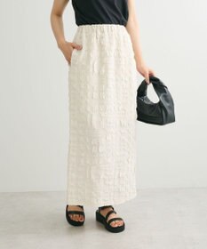 Green Parks ・ＳＵＧＡＲ　ＳＰＯＯＮジャカードチェックナロースカート