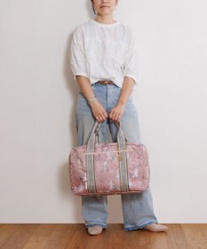 ACE BAGS & LUGGAGE HAyU × ace.  フォールディング 折り畳みボストンバッグ 猫柄 32L 17863