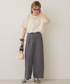 AMERICAN HOLIC ジョーゼット半袖プルオーバー