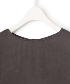 ICB 【洗える】 キュプラピグメントクロス ブラウス