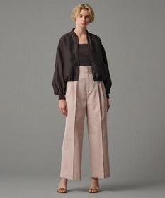 uncrave 【手洗い可】シャイニー シアー ブルゾン