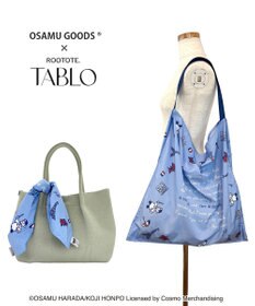 ROOTOTE 6379【スカーフのようなトート】OSAMU GOODS(R)×ROOTOTE タブロー50.オサム-A