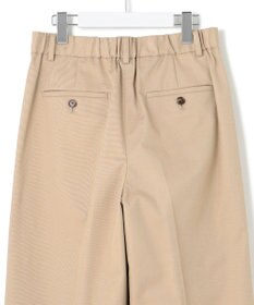 23区 【洗える】カルゼストレッチ クロップド パンツ