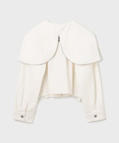 GRACE CONTINENTAL フードジップデニムジャケット