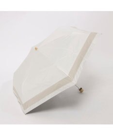 UNBILLION カシュネ cachenez / PU切り継ぎボーダー3段折りたたみ傘