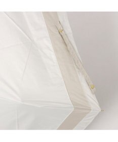 UNBILLION カシュネ cachenez / PU切り継ぎボーダー3段折りたたみ傘