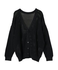 AMERICAN HOLIC ２ＷＡＹメッシュ編みニットカーディガン