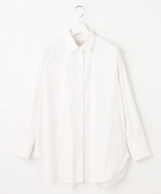 自由区 L 【洗える】C/Nyシャーティング シャツ