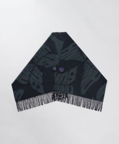 AURORA 【 ANNA SUI（アナ スイ）】ウールジャカードボタン付き羽織り(WASH)