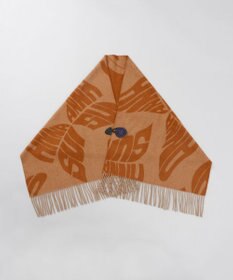 AURORA 【 ANNA SUI（アナ スイ）】ウールジャカードボタン付き羽織り(WASH)