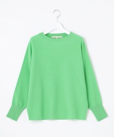 自由区 【洗える】ソフトウールハイゲージ ドルマンスリーブニット