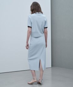 BEIGE， 【ロングセラー】LAURA / ストレッチ Iラインニットスカート
