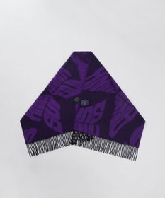 AURORA 【 ANNA SUI（アナ スイ）】ウールジャカードボタン付き羽織り(WASH)