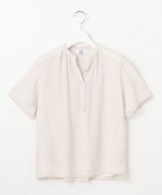 J.PRESS LADIES L 【速乾】サッカーチェック カットソー