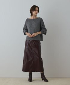 GRACE CONTINENTAL グリッターニットトップ