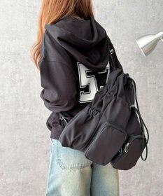 WEGO 2ポケットドロストナップサック