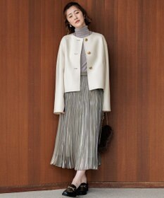 23区 S 【Oggi1月号/CLASSY.11月号掲載】スムージーコットン タートルネック ニット