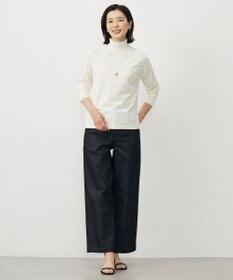 J.PRESS LADIES L 【WEB限定カラーあり】ハイパワーデニムツイル ワイドパンツ
