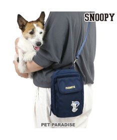 PET PARADISE スヌーピー  お散歩サコッシュ《ファインプレー柄》