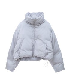 earth music&ecology 2wayパファー ショートブルゾン