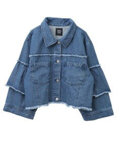 Green Parks ・ＤＯＵＢＬＥ　ＦＬＡＧＳ　フレアスリーブＧジャン