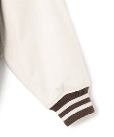 J.PRESS MEN 【J.PRESS ORIGINALS】Organic 9W Corduroy Varsity Jacket  Back Logo
