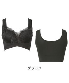 BRADELIS New York 【BRADELIS NewYork peace】ハートのキャッチャーカップで格上げフィットブラ23 ノンワイヤーでラクなのにしっかり美胸シルエット