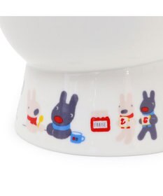 PET PARADISE リサとガスパール 高さのある フードボウル 《朝食柄》 小型犬
