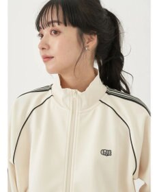 earth music&ecology スポーティー袖ラインブルゾン