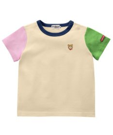 MIKI HOUSE HOT BISCUITS 【70-120cm】【Everyday Series】ワンポイント 半袖Tシャツ