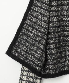 ANY SIS 【洗える】襟付ツイード ジャケット